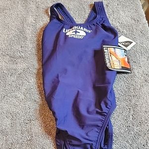 SPEEDO LIFEGUARD SUIT NWT Navy color  size 30/small